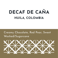 Colombia Decaf De Caña